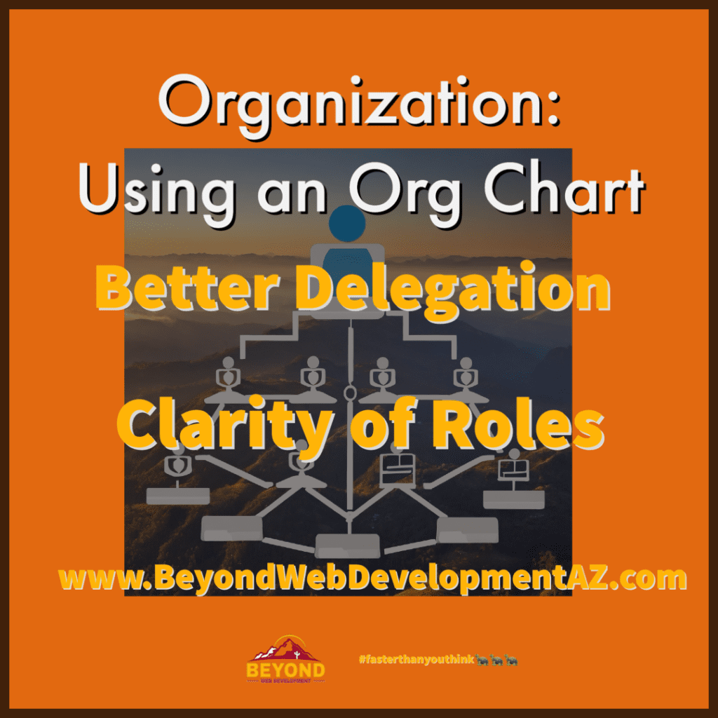 Organization: Using an Org Chart