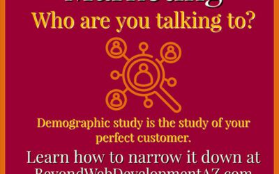 Marketing: Who are you talking to?